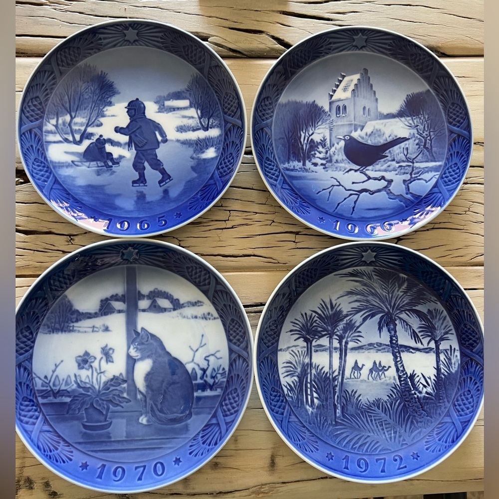 Royal Copenhagen Holiday Plates